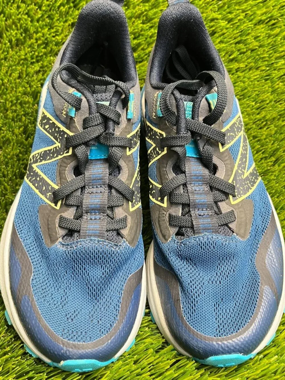 New Balance Dynasoft Nitrel V4 Womens Size 6.5 Blue White Running Shoes Sneakers
